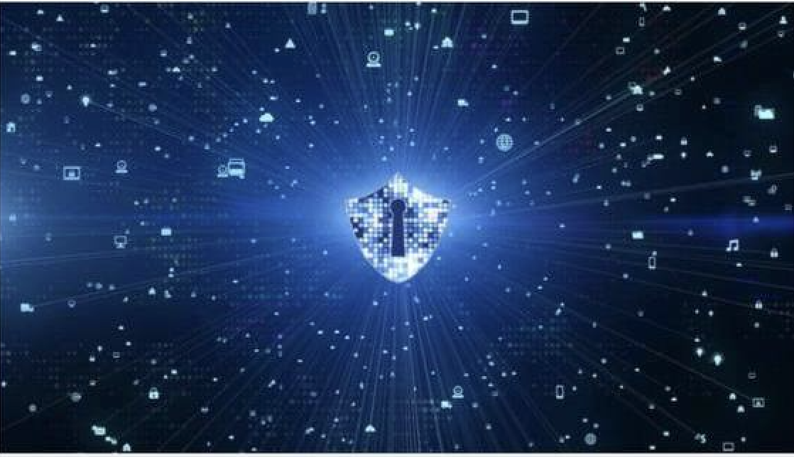 网络安全主题图示